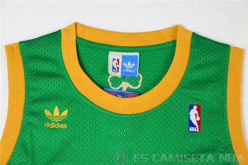 Camiseta Bird #33 Boston Celtics Verde Phnom Penh