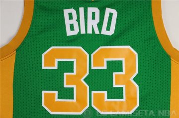 Camiseta Bird #33 Boston Celtics Verde Phnom Penh