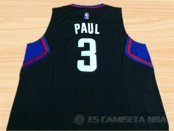 Camiseta Paul #3 Los Angeles Clippers Negro