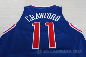 Camiseta Crawford #11 Los Angeles Clippers Azul