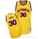 Camiseta Curry #30 Golden State Warriors Retro #30 Amarillo