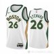 Camiseta DJ Steward #26 Bosto Celtics Ciudad 2023-24 Blanco