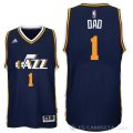 Camiseta Dad #1 Utah Jazz Dia del Padre Azul