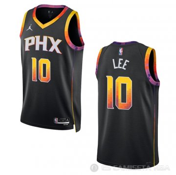 Camiseta Damion Lee #10 Phoenix Suns Statement 2022-23 Negro