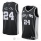 Camiseta Darrun Hilliard #24 San Antonio Spurs Icon 2018 Negro