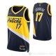 Camiseta DeJon Jarreau NO 17 Indiana Pacers Ciudad 2021-22 Azul