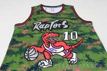 Camiseta Demar Derozan #10 Toronto Raptors Verde