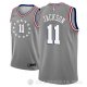 Camiseta Demetrius Jackson #11 Philadelphia 76ers Ciudad 2018-19 Gris