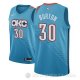 Camiseta Deonte Burton #30 Oklahoma City Thunder Ciudad 2018-19 Azul