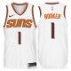 Camiseta Devin Booker #1 Phoenix Suns 2017-18 Blanco