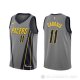 Camiseta Domantas Sabonis #11 Indiana Pacers Ciudad Gris