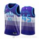 Camiseta Donovan Mitchell #45 Utah Jazz Throwback 2019-20 Violeta