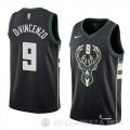 Camiseta Donte Divincenzo #9 Milwaukee Bucks Statement 2018 Negro