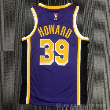Camiseta Dwight Howard #39 Los Angeles Lakers Statement 2021-22 Violeta