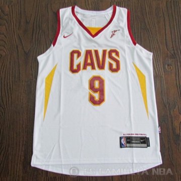 Camiseta Dwyane Wade #9 Cleveland Cavaliers 2017-18 Blanco