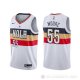 Camiseta E'twaun Moore #55 New Orleans Pelicans Earned Blanco