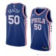 Camiseta Emeka Okafor #50 Philadelphia 76ers Icon 2018 Azul