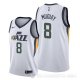 Camiseta Emmanuel Mudiay #8 Utah Jazz Association Blanco