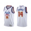 Camiseta Gary Harris NO 14 Denver Nuggets Earned 2020-21 Blanco