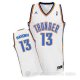 Camiseta Harden #13 Oklahoma City Thunder Blanco