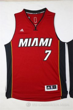 Camiseta Dragic #7 Miami Heat Rojo