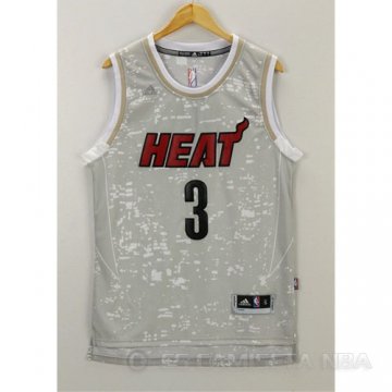 Camiseta Heat Wade #3 Luces de la ciudad Gris