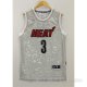 Camiseta Heat Wade #3 Luces de la ciudad Gris