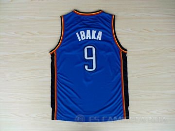 Camiseta Ibaka #9 Oklahoma City Thunder Azul