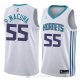 Camiseta J. P.macura #55 Charlotte Hornets Association 2018 Blanco