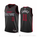 Camiseta Jaime Jaquez JR. #11 Miami Heat Ciudad 2023-24 Negro