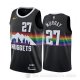 Camiseta Jamal Murray #27 Denver Nuggets Ciudad 2019-20 Negro