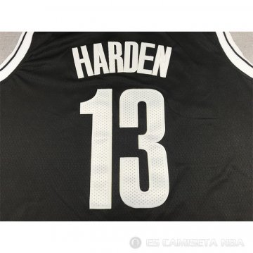 Camiseta James Harden #13 Brooklyn Nets Icon 2021-22 Negro