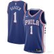 Camiseta James Harden #1 Philadelphia 76ers Icon Azul