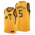 Camiseta Jarrell Brantley #5 Utah Jazz Statement 2019-20 Oro
