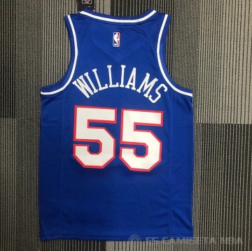 Camiseta Jason Williams #55 Sacramento Kings Classic 2020 Azul