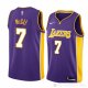 Camiseta Javale Mcgee #7 Los Angeles Lakers Statement 2018 Violeta