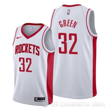 Camiseta Jeff Green #32 Houston Rockets Association 2019-20 Blanco