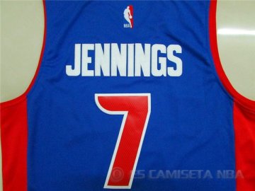 Camiseta Jennings #7 Detroit Pistons Azul