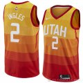 Camiseta Joe Ingles #2 Utah Jazz Ciudad 2018 Amarillo