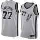 Camiseta Joffrey Lauvergne #77 San Antonio Spurs Statement 2018 Gris