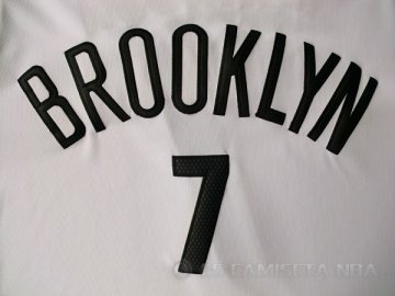 Camiseta Johnson #7 Brooklyn Nets Blanco