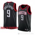 Camiseta Josh Christopher #9 Houston Rockets Statement 2023-24 Negro