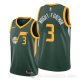 Camiseta Justin Wright-Foreman #3 Utah Jazz Earned 2019-20 Verde