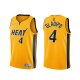 Camiseta KZ Okpala NO 4 Miami Heat Earned 2020-21 Oro