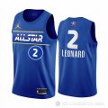 Camiseta Kawhi Leonard #2 All Star 2021 Los Angeles Clippers Azul