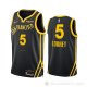 Camiseta Kevon Looney #5 Golden State Warriors Ciudad 2023-24 Negro