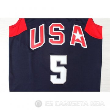 Camiseta Kidd #5 USA 2008 Azul