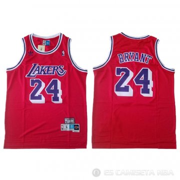 Camiseta Kobe Bryant #24 Los Angeles Lakers Rojo6