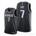 Camiseta Kyle Guy #7 Sacramento Kings Statement 2019-20 Negro