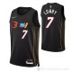 Camiseta Kyle Lowry NO 7 Miami Heat Ciudad 2021-22 Negro